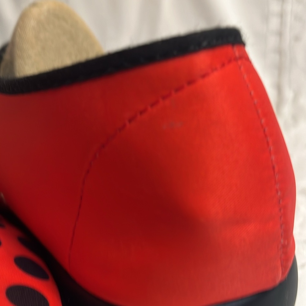 Red Mary Jane Flats with Ladybug Accent - Women Shoes Flats & Loafers - Picture 8 of 11